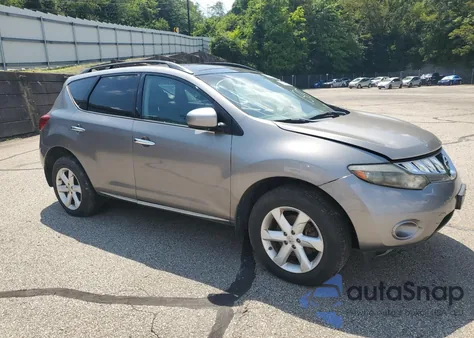 2009 Nissan Murano S z USA, uszkodzony, nr VIN JN8AZ18W79W144314